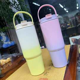 真空加厚杯子不锈钢保温杯大容量水杯便携随行车载汽车杯真空保温