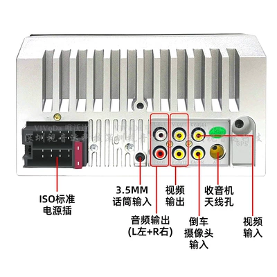Car mp5 car MP4 card radio
