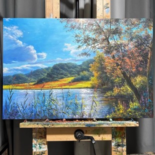 ✅ Decorative Oil Painting Production, Photo Biography, Hand-Painted Pure Handmade Real-Life Portrait, Landscape Pet Wedding Photo Oil
