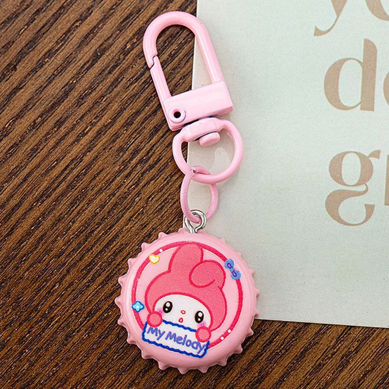 Cubierta de botella de dibujos animados llaveros ins corazón de una niña lindo Jade Gui perro colgante de resina de amigos pequeños regalos accesorios diy