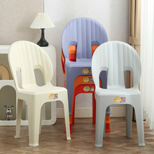 北欧餐椅现代简约可叠放卧室书桌凳子济型洽谈书桌凳家用塑料椅子