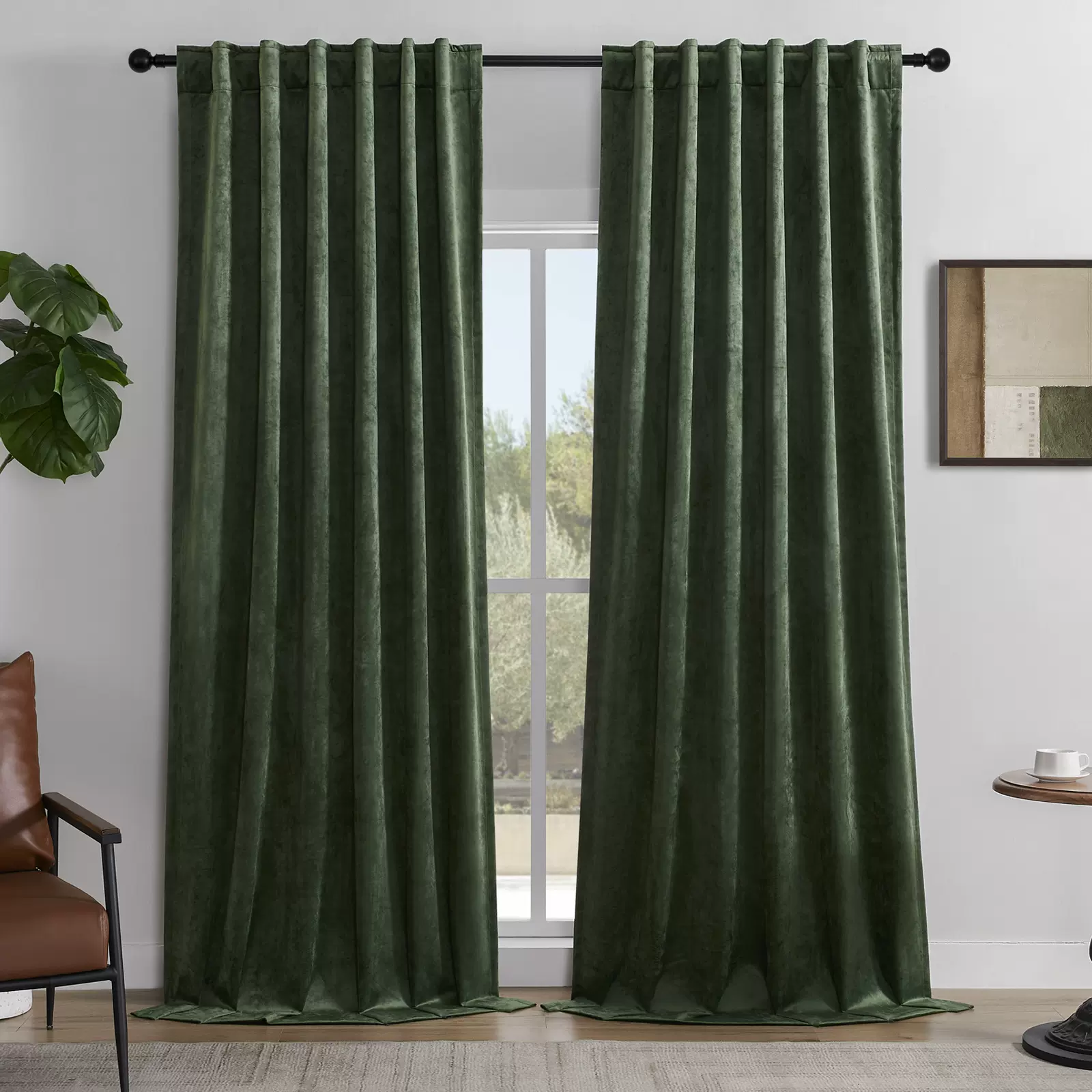 亚马逊专供欧式天鹅绒布窗帘客厅卧室酒店全遮光复古跨境布艺窗帘