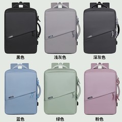 クロスボーダー旅行カバン防水リュックサック15-16インチコンピュータリュックサック女性通勤リュックサック男性カバン写真カバン