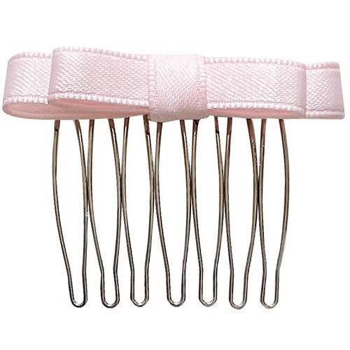 Children's bow hair comb headband side bangs broken hair finishing artifact forehead hair accessory inverted comb hairpin hairpin
