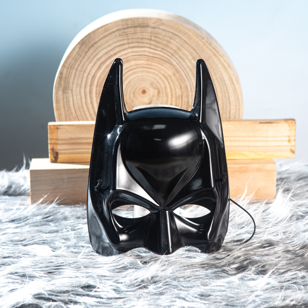 Máscara de Spider-Man de dibujos animados para niños, League of Legends, Capitán América, Batman, Flash, máscara de PVC para juegos de rol en puestos callejeros. image 11