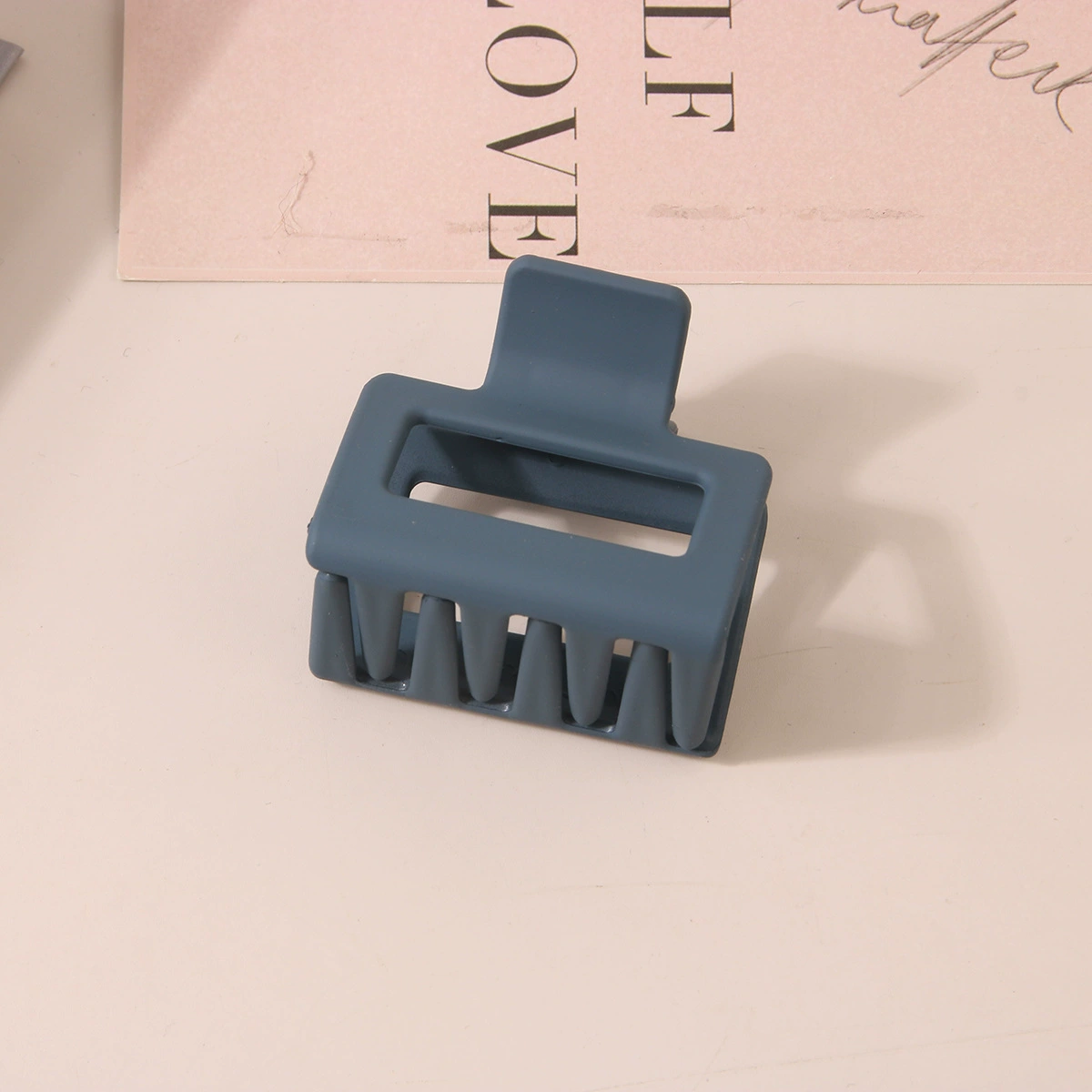 (Cross-border trading), rectangular matte crab pin, big shark, hairgrip, Amazon, simple and elegant design