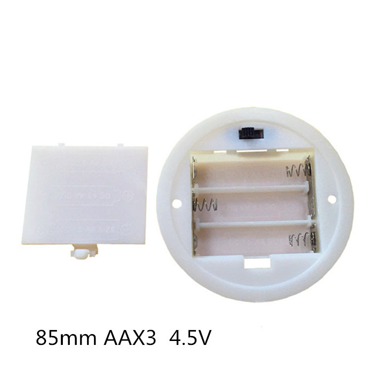 Directly Supplied from the Manufacturer, Wholesale 3-Section Aa Battery Storage Box, Aa Battery Storage Box 4.5V with Spring Switch Battery Case
