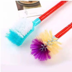 木柄馬桶刷家用刷子無死角衛生間軟毛清潔刷潔廁刷便池廁所刷批發