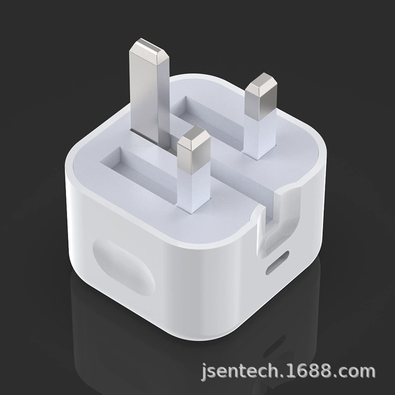 Apple совместимое зарядное устройство для iPhone 16, 20W, Индия, быстрая зарядка 20W