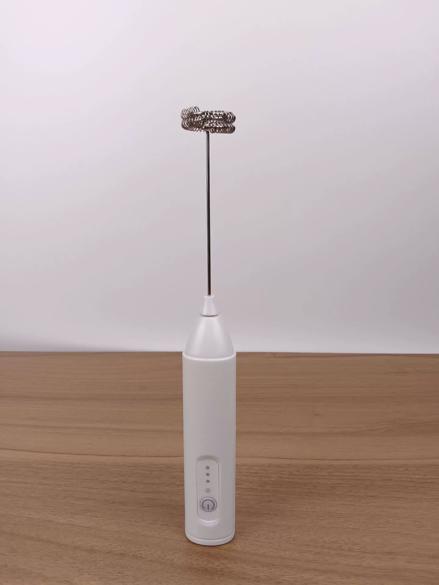 Wireless Handheld Milk Frother, Type-C Rechargeable Electric Milk Foamer, Lightweight 140g, 15 cm
