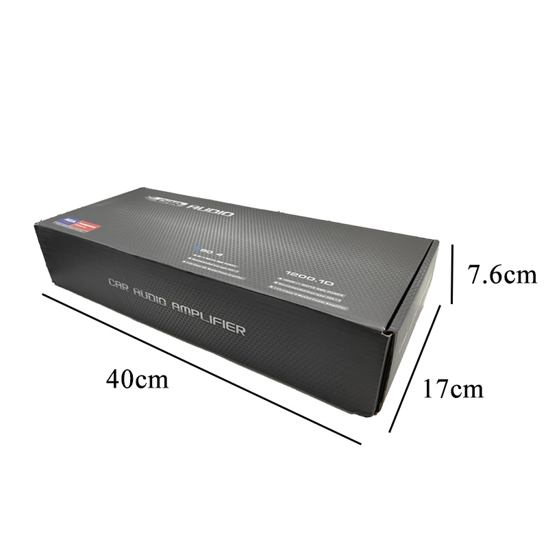 Factory Direct Sales Car Audio Modified Car High-Power Four-Channel 4-Way 90W Door Speaker Subwoofer Amplifier