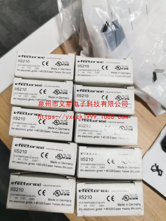 原装IFM IGS212 接近开关IIS210现货只卖原装