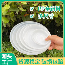 圆形透明花盆托盘厂家批发接水盘蝴蝶兰底座蓄水盘底托节水