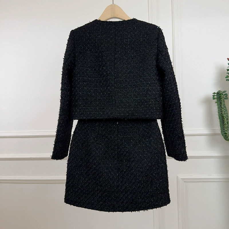 Комплект, куртка, юбка, стиль Chanel