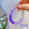 Starry sky, bracelet for elementary school students with beads for beloved, anti-stress, gradient, wholesale