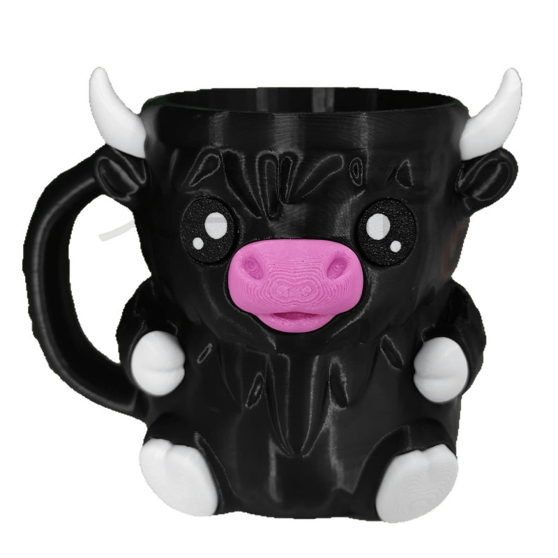 Hielo de Highland Cow Pint Holder