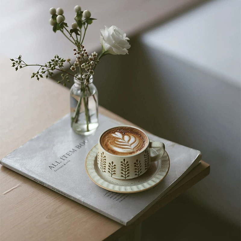 Retro coffee Japanese high-end creative set, 300 ml