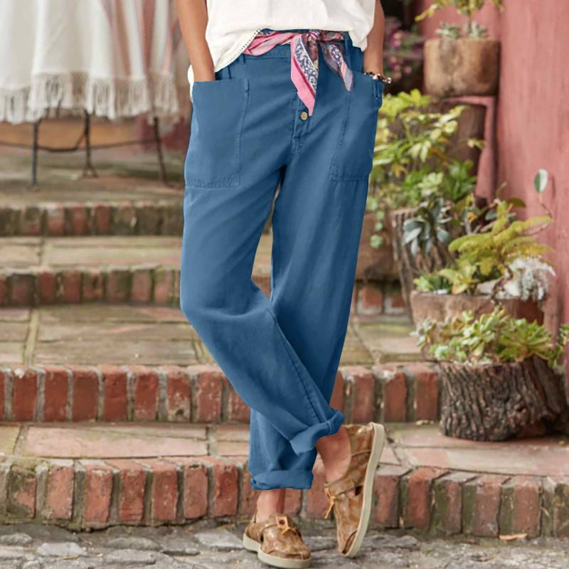 Women's Daily Simple Style Solid Color Ankle-Length Casual Pants display picture 12