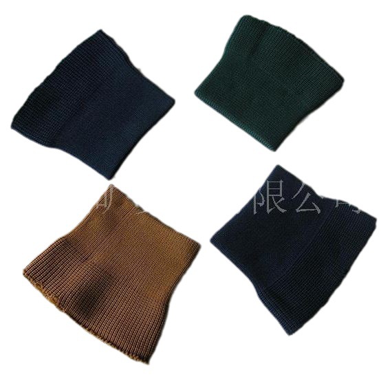 厂家供应针织罗口圆筒无缝罗纹袖口喇叭袖口医疗防护服袖口