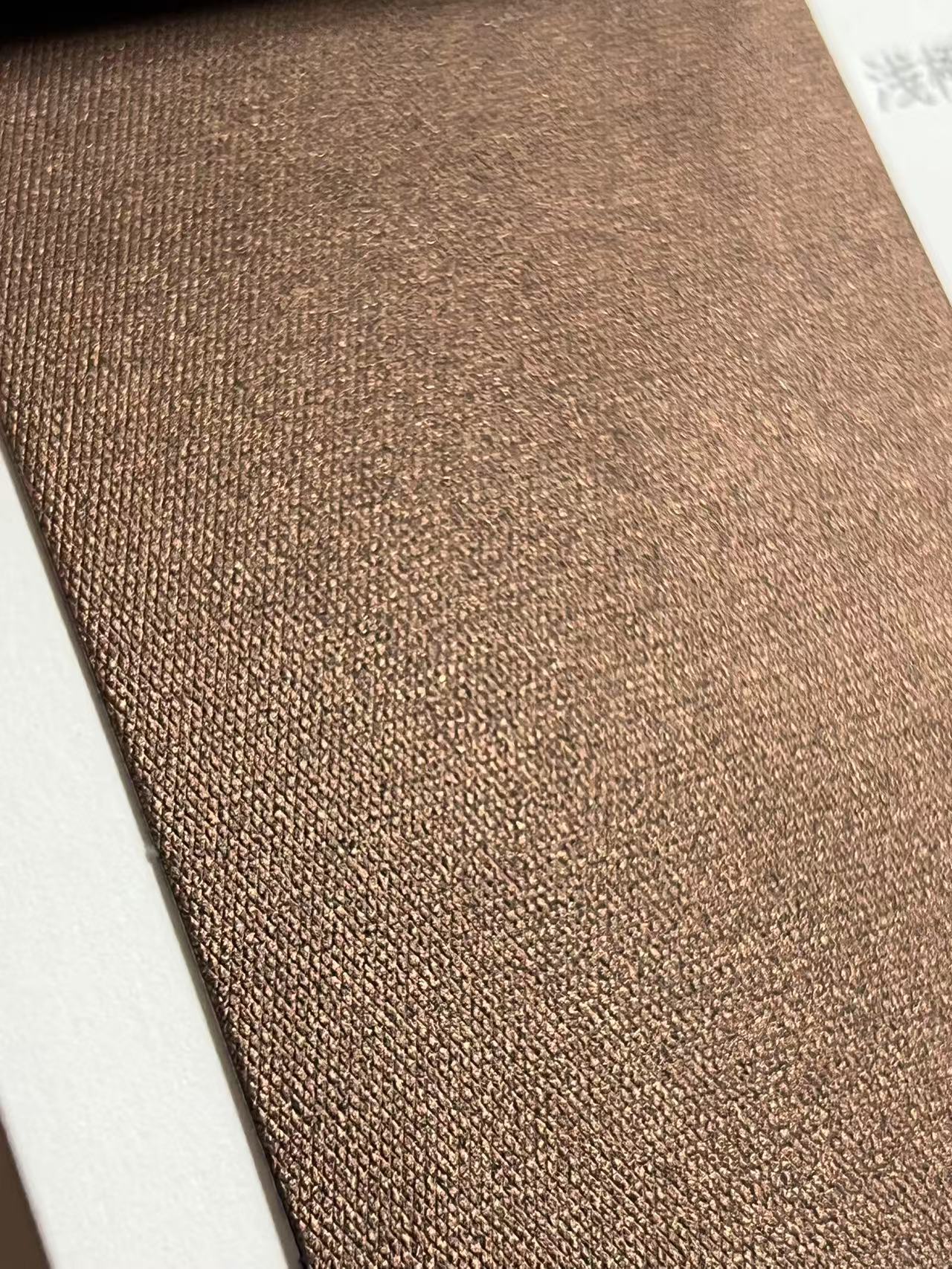 Fábrica de suministro directo de 120g brillante tacto serie Pu 'er papel en relieve de papel especial de color papel de té