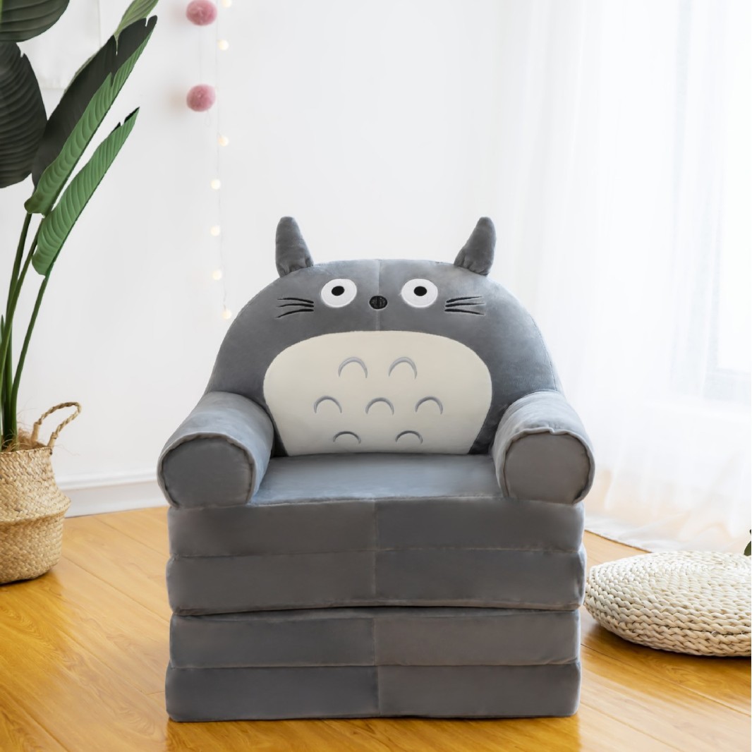 Sofá plegable para niños nuevo al por mayor creativo jardín de infantes bebé asiento plegable regalo de estudio siesta sofá cama