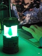 核能小夜灯手提夜灯微型核反应堆灯核辐射氛围灯笼电池款摆件装置