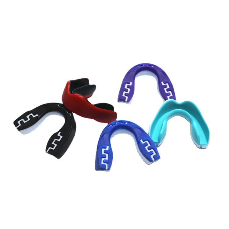 Cross-Border Boxing Sports Mouthguards, Free Fighting, Sanda, Taekwondo Protective Gear, Same Model as Amazon