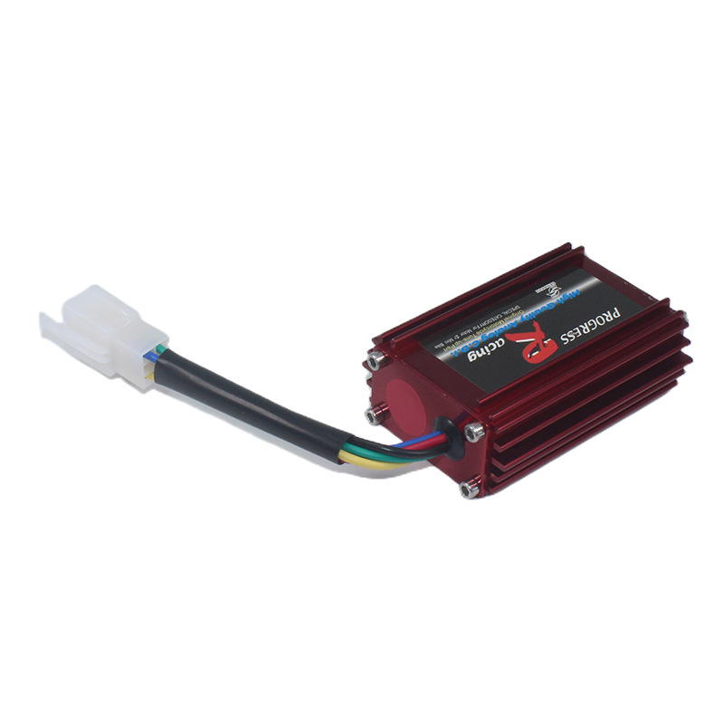 Encendedor modificado para motocicleta XSAN RACING CDI DIO50, accesorios para motocicleta de carcasa roja