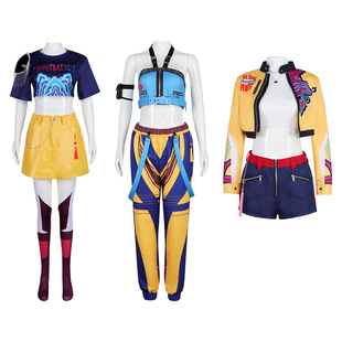 K-Pop Hunter Witch Group Cosplay Costume Korean Superstar Rumi Mila Zoe Cosplay Movie Same Style Outfit