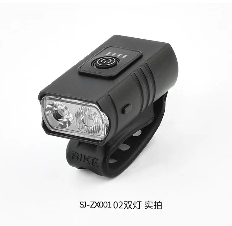 Cross-border T6 bicicletas faro USB carga luz alta y baja luz al aire libre luces de viaje de emergencia multifuncional luz de viaje nocturno linterna