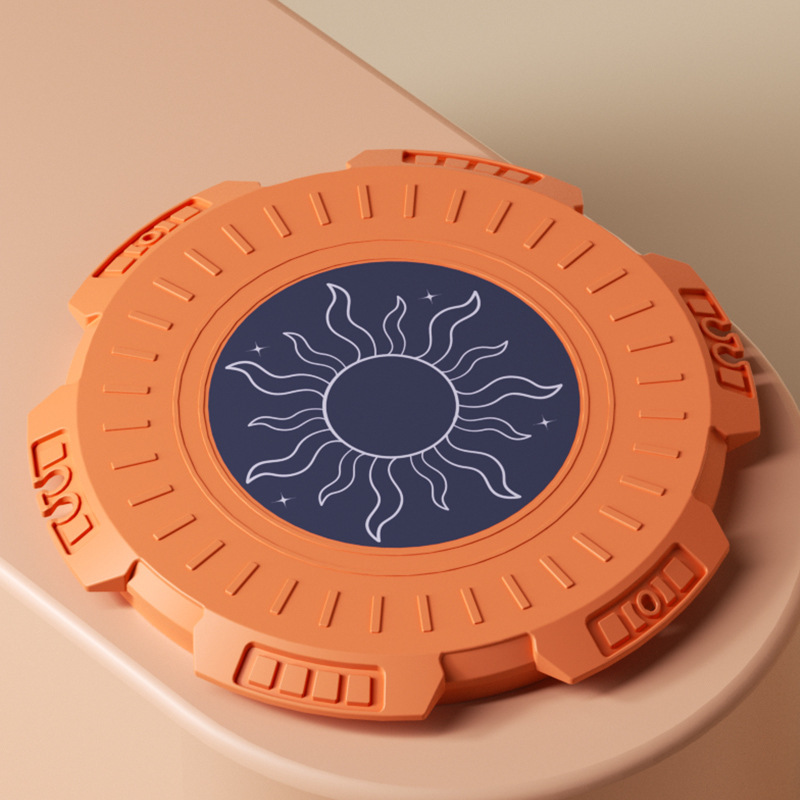 腰を捻って腰を回してフィットネス器の磁石をマッサージします。|undefined