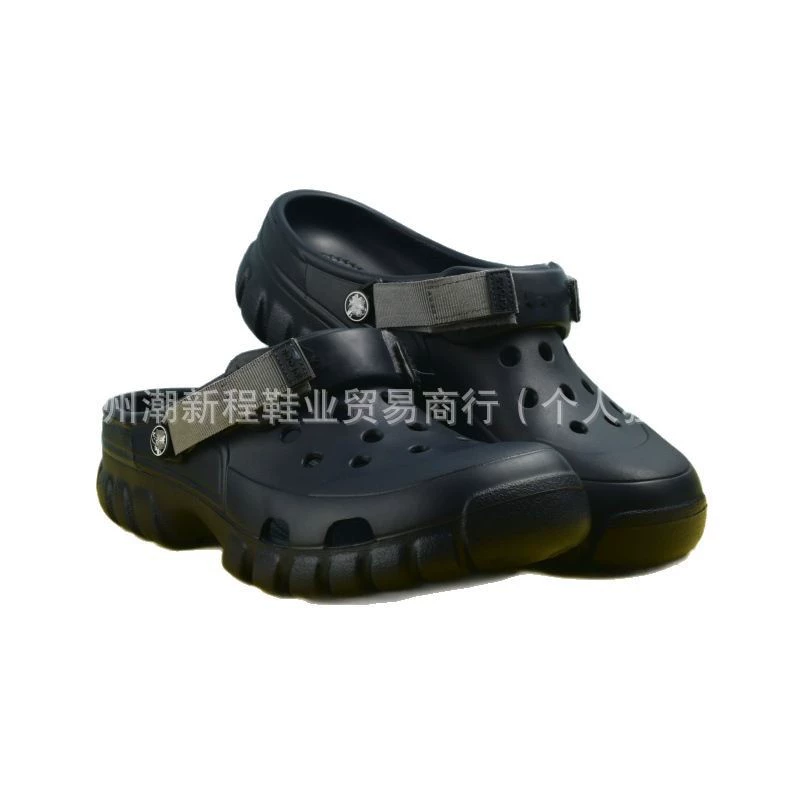 Европейские Crocs Croors, летняя обувь с толстой подошвой, мужская повседневная обувь outdoor Croger