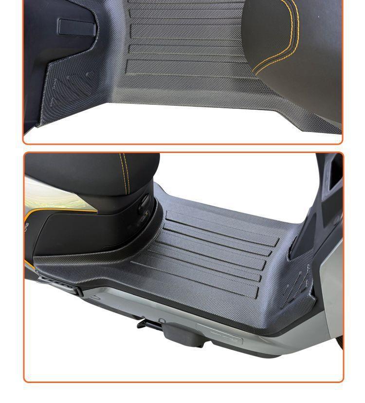 Suitable for Yadi electric vehicle GuanNeng S White Shark 90II/70L-H full-cover pedal mat second-generation TPE foot mat modification