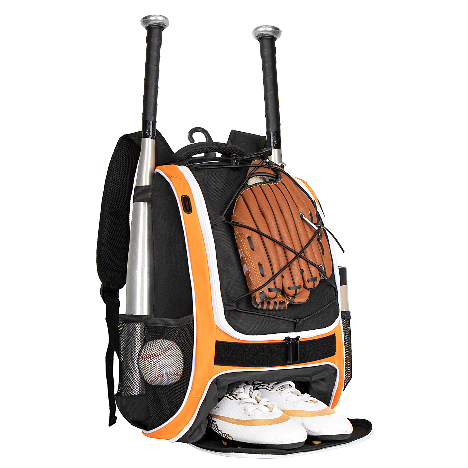 Mochila de béisbol y sóftbol transfronteriza en stock bolso profesional para niños y adultos entrenamiento y competencia