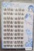 Brown ten-row glue-free sweet cat
