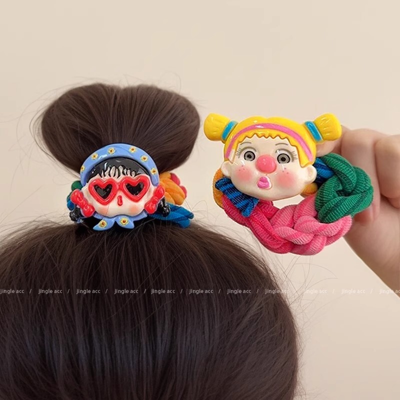 High-Elasticity Ponytail Hair Tie Rubber Band for Women, 2025 New High-End Hair Rope Bun Hair Accessory