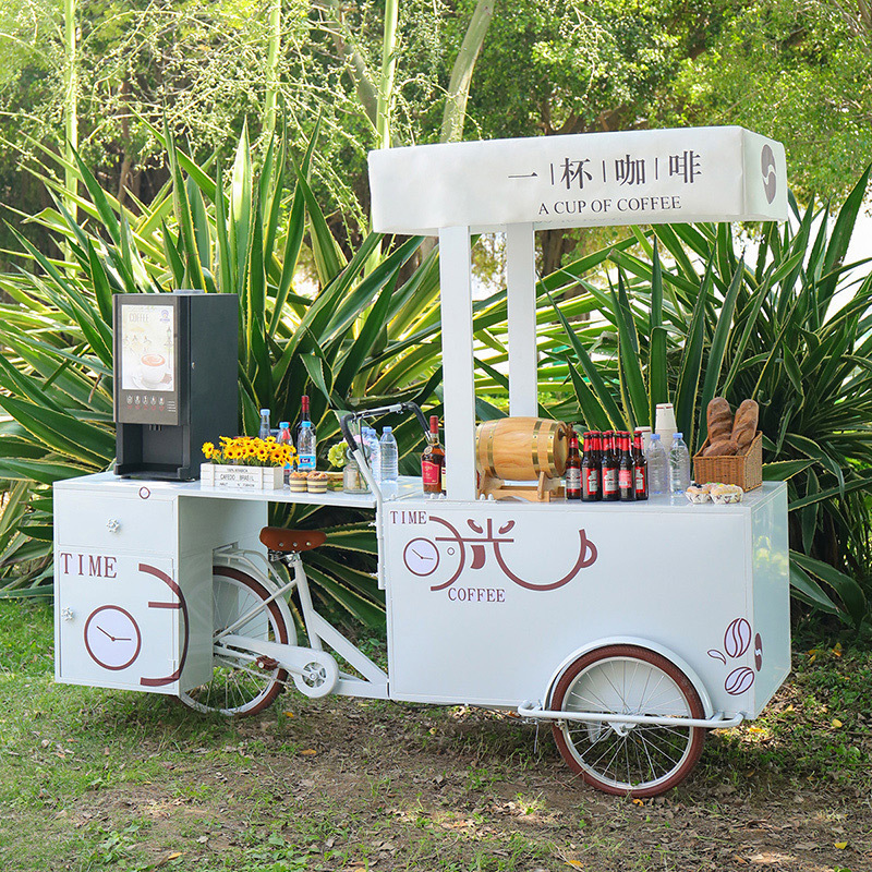 Internet celebrity clock-in night market gourmet car B & B wedding decoration dessert car entrepreneurship milk tea Coffee Car cold drink selling car