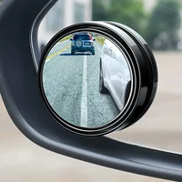 Автомобильное зеркало заднего вида маленькое круглое зеркало Обратная Автомобильная слепая зона HD вспомогательное зеркало многофункциональное зеркало для слепых зон на 360 градусов оптом