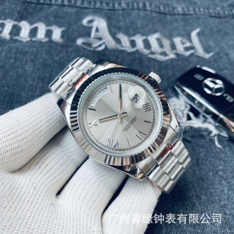 Laojia Diary Dual Calendar Force Watch Men's Fully Automatic Mechanical Watch High Quality Business Men's Watch Wholesale