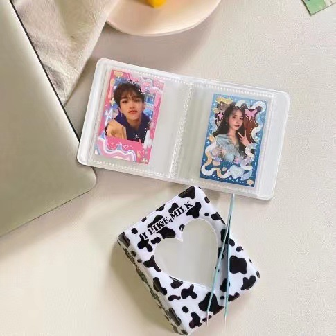 3 Inch European and American Cow Card Book Storage Book Polaroid Photo Album Pony Kaka Bag