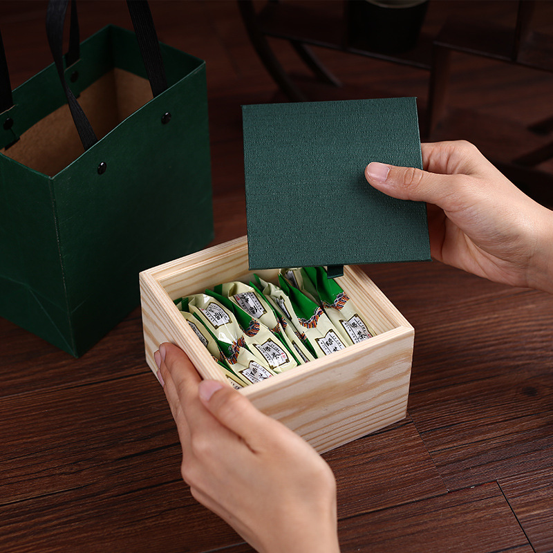 Small Wooden Box Candy Accompanying Gift Tea Cup Small Gift Box Tea Gift Packaging Brocade Box Empty Box with logo Printing Small Wooden Box Candy Accompanying Gift Tea Cup Small Gift Box Tea Gift Packaging Brocade Box Empty Box with logo Printing