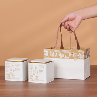 High-End Tea Cans, Iron Cans, Jasmine Tea Packaging Boxes, Empty Boxes, Black Tea, Green Tea, White Tea, Berry Tea Storage Cans