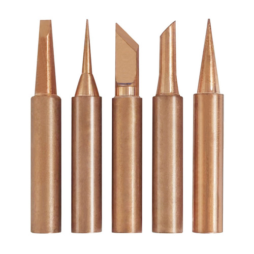 5-pack set of 936 pure copper soldering iron tip, internal heating welding tip, cross-border direct supply of 900m soldering tip