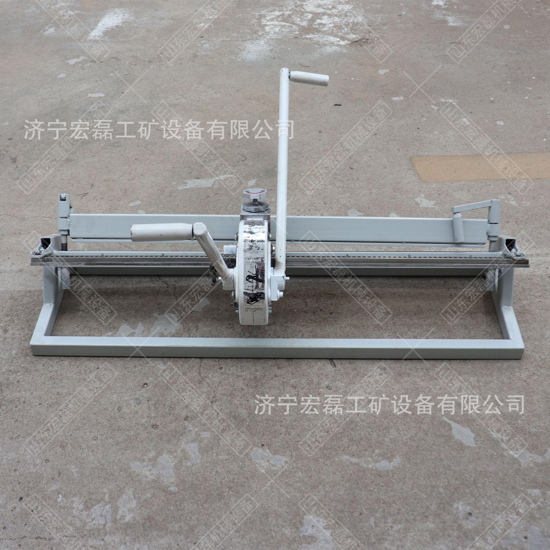 Máquina hidráulica de hebilla de cinturón KJ1000, equipo de hebilla de tracción manual, máquina de hebilla de cinturón transportador de minas