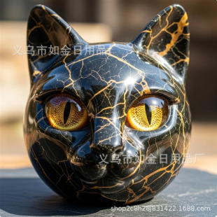 �羳��ƷLuxury Cat Stone Sculpture���A؈ʯ��Ҿ��k���Ҕ[��