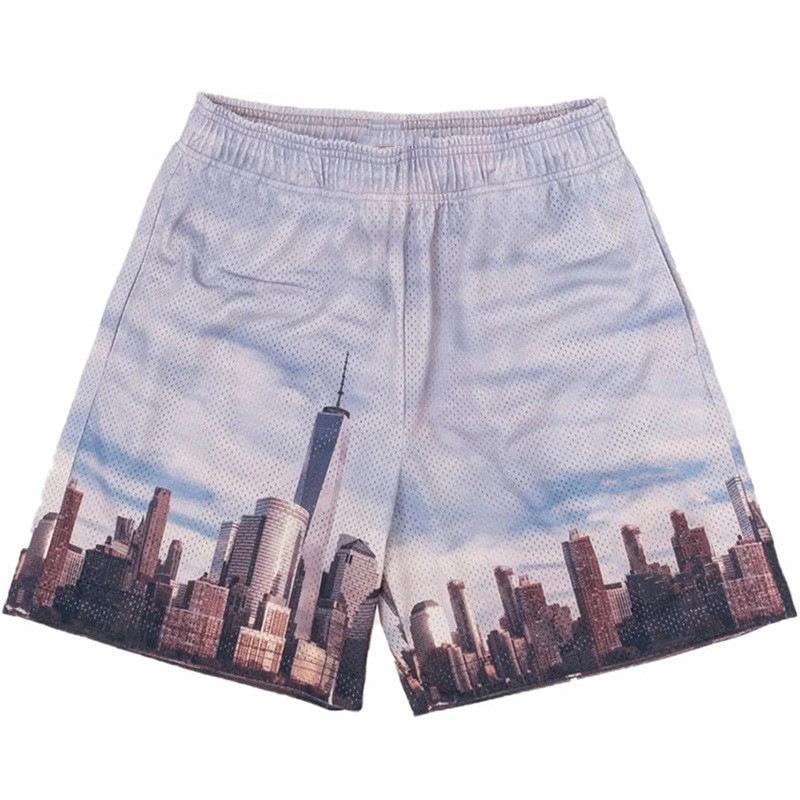 Cross-Border Amazon Shopee American-Style Men's Shorts Casual Fitness Pants Sports Running Quick-Dry Basketball Couple Shorts