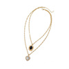 Pendant, short crystal, necklace, Amazon