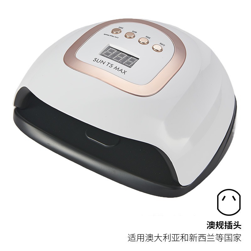 Lámpara de manicuras 220W de alta potencia de manicuras lámpara de asado 57 perlas de lámpara LED de manicuras luz de terapia de manicuras máquina inteligente de manicuras transfronteriza