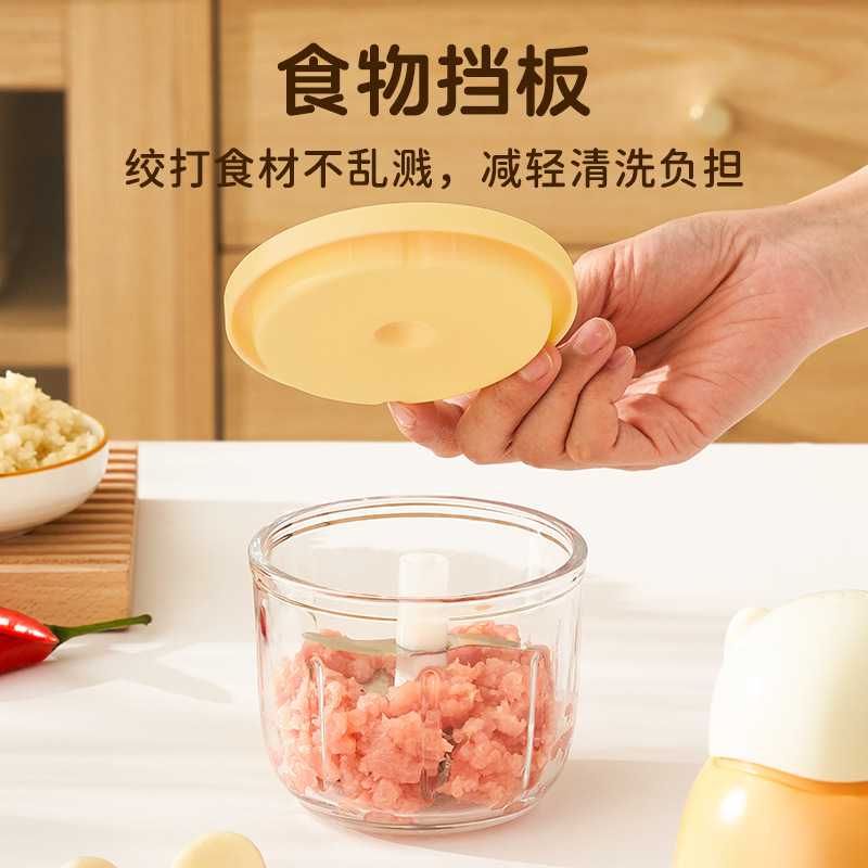 Máquina de alimentación para bebés Chigo Máquina de alimentación para bebés Molinillo de alimentos pequeño multifuncional para el hogar eléctrico Mezclar y batir