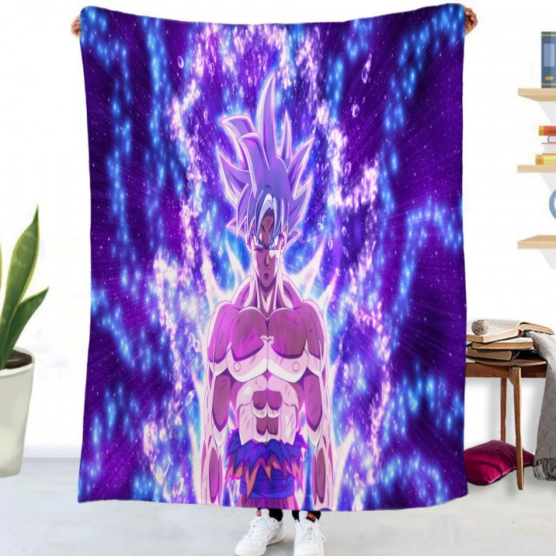 Аниме Dragon Ball Series 2 цифровой принт двухсторонний фланелевый ковер одеяло для кондиционирования воздуха одеяло одеяло для сна